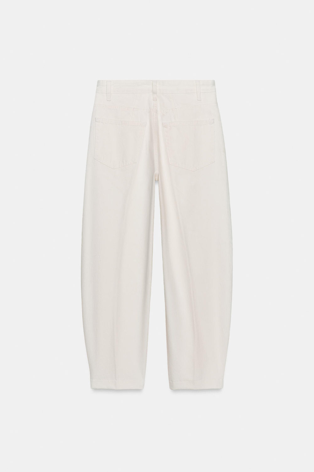 ДЖИНСЫ ZW COLLECTION BARREL С ВЫСОКОЙ ПОСАДКОЙ — ZARA
