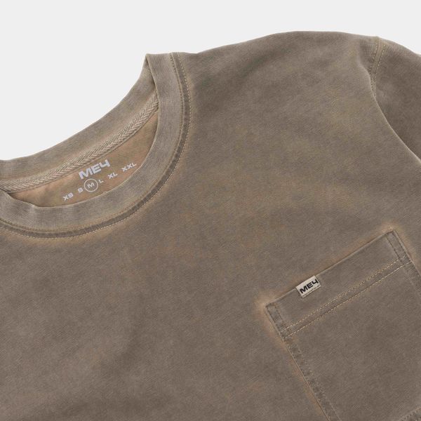 Лонгслив SS24 Garment Dyed Cocoa коричневый - фото 2