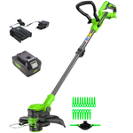 Триммер аккумуляторный Greenworks G24LT301, 24V, 30 см, с 1хАКБ 4А и ЗУ (2113207UB)