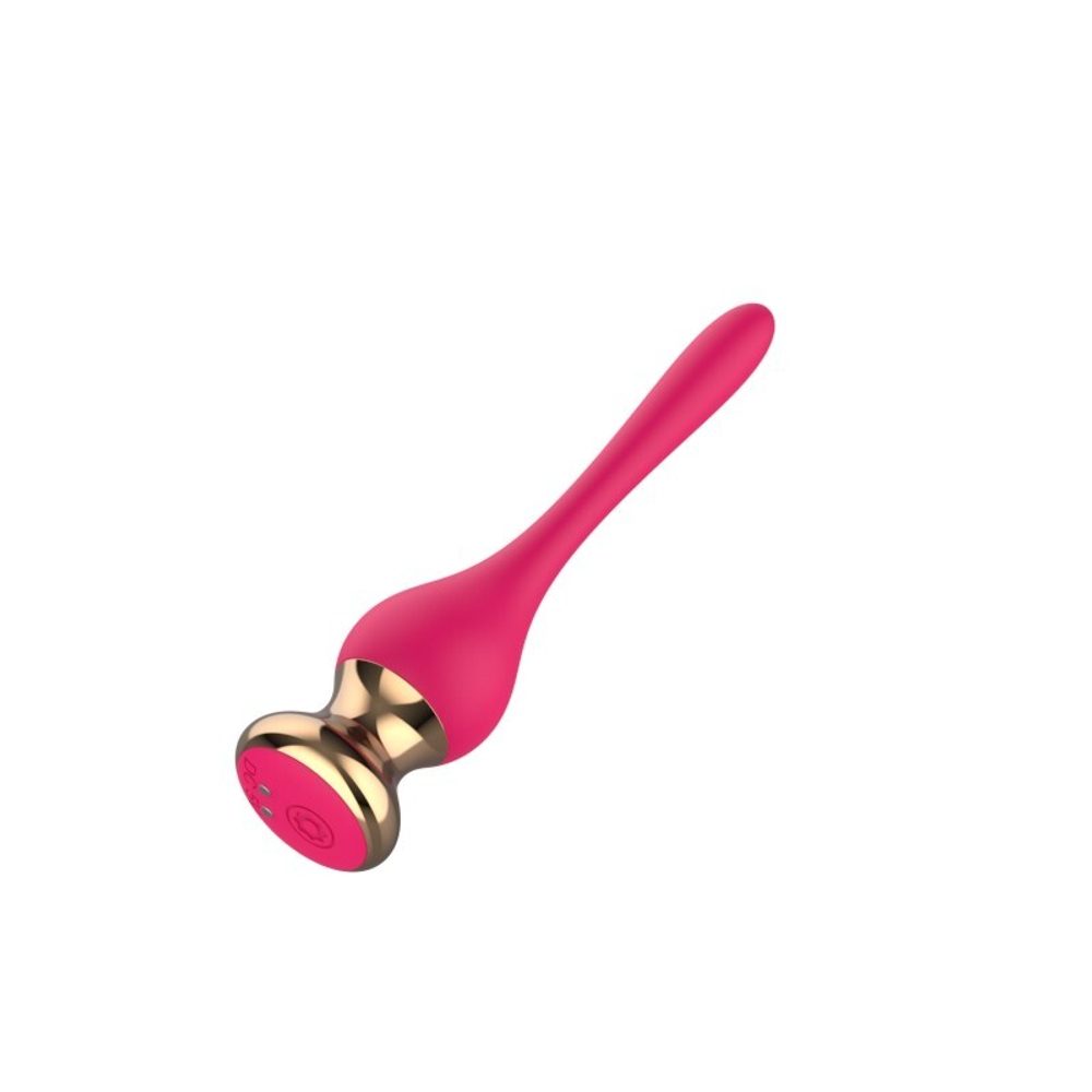 Розовый вибромассажер Nipple Vibrator - 14,5 см. (Цвет: розовый)