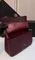Сумка Chanel Maxi Flap bag Бордовый
