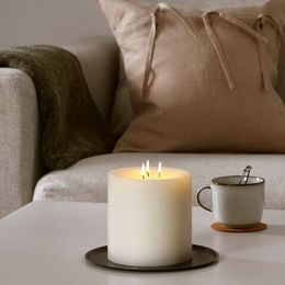 Свеча IKEA GRANSSKOG (ГРЕНССКОГ), Белый, 50 часов
