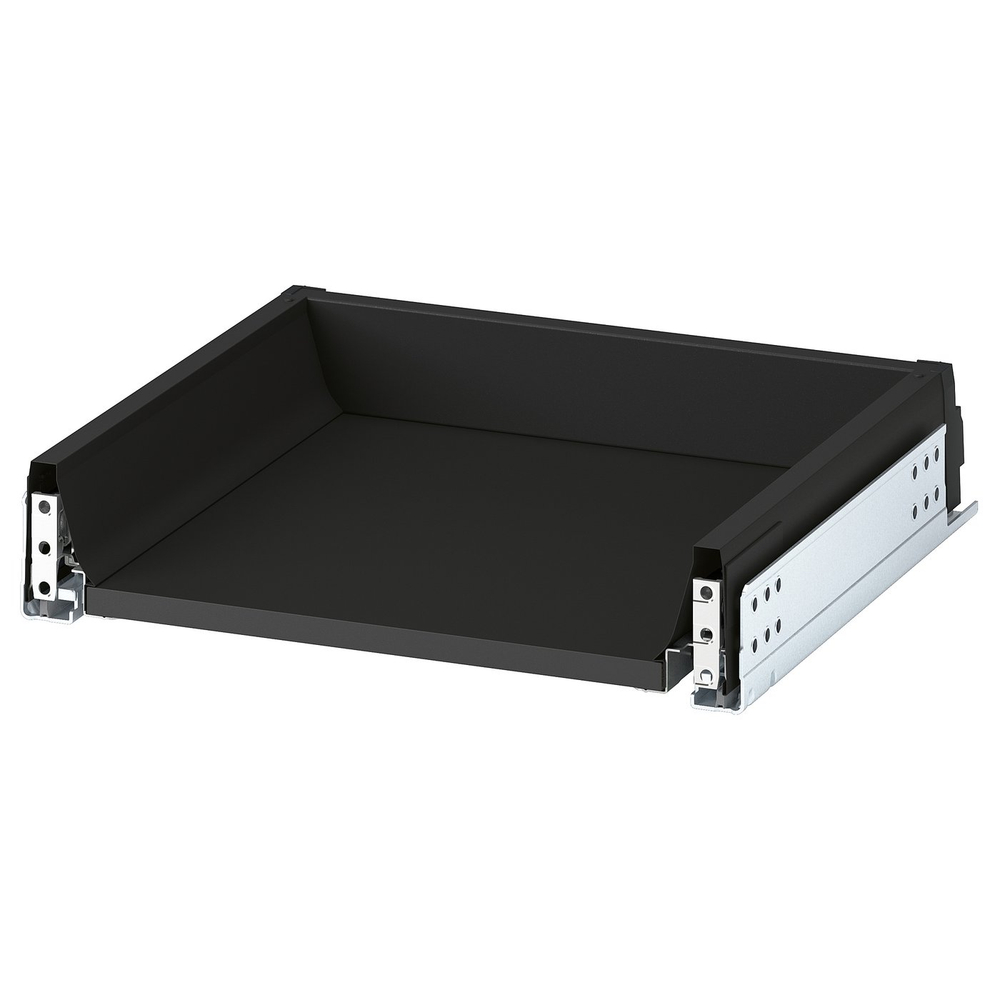 IKEA KNIVSHULT  (ИКЕА КНИВСХУЛТ)  -  Ящик кухонный, низкий - тёмно-серый 40x37 см