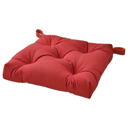 IKEA MALINDA  (ИКЕА МАЛИНДА)  -  Подушка на стул - тёмно-красный 40/35x38x7 см