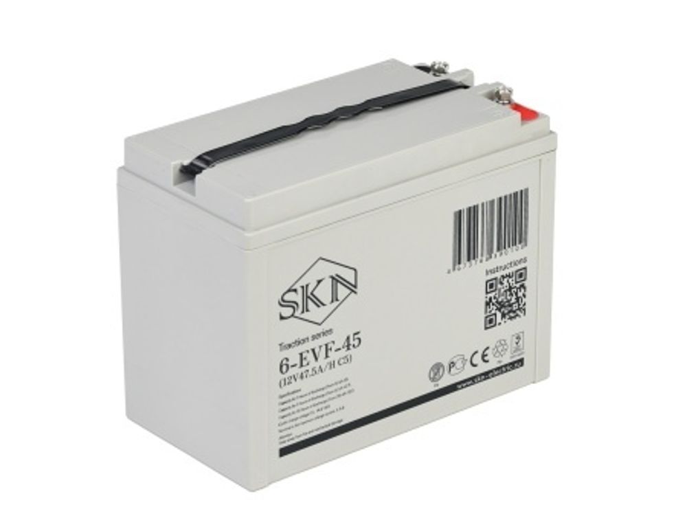 Тяговый аккумулятор SKN 6-EVF-45 (12V47.5A/H C5) (47,5Ач/12В) AGM