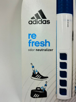 Дезодорант-спрей для обуви Аdidas RE-FRESH SPORT устранение запахов, 4 мл (в упаковке 2 стика по 2 мл)