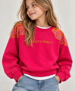 Хлопковый свитшот Alberta Ferretti, 128