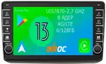 Магнитола для Jeep Grand Cherokee WK2 2013-2021 (взамен 8.4" экрана) - Airoc AB-2215 (кнопки и крутилки), Android 13, Быстрая, SIM-слот, CarPlay