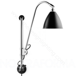 Wall design lamp Bestlite BL5 by Gubi (Black)