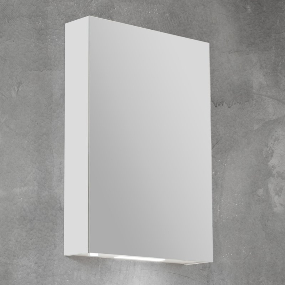 Шкаф зеркальный BelBagno 60x70 см с подсветкой SPC-1A-DL-BL-600