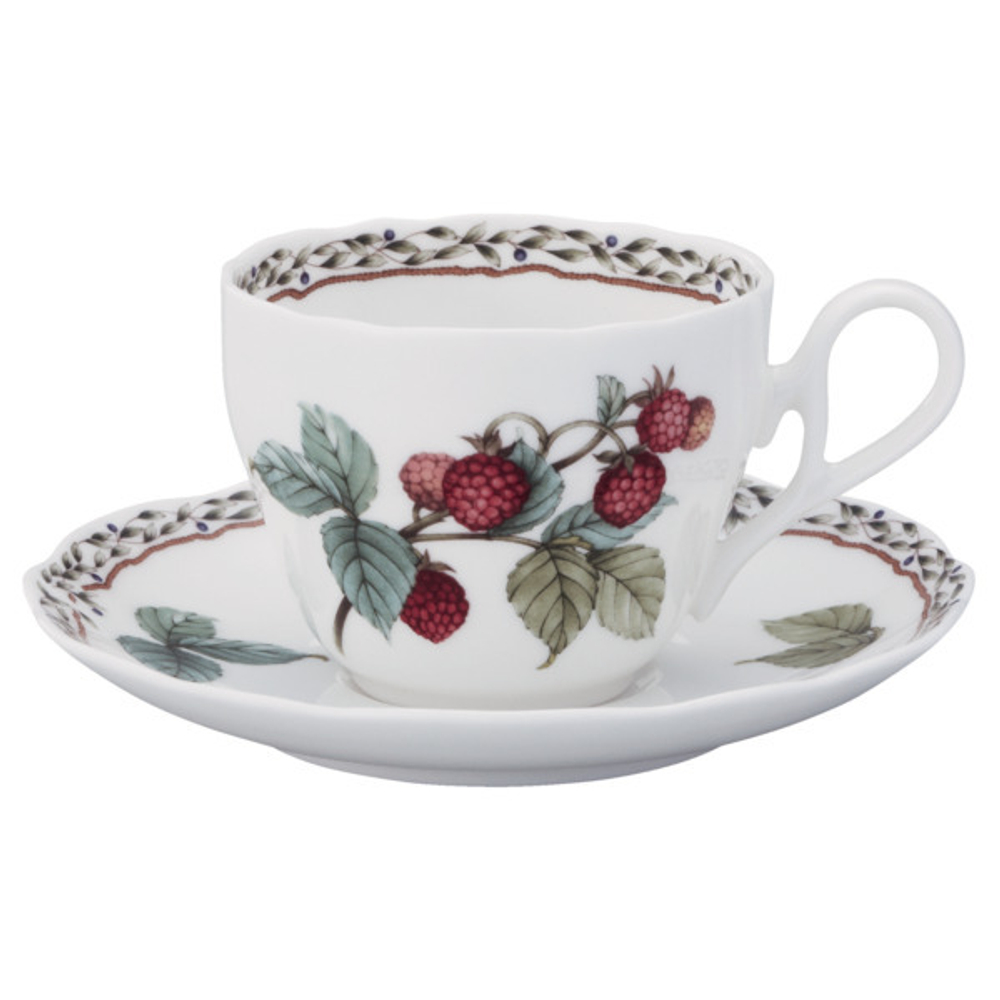 Чашка чайная с блюдцем 250мл Noritake Фруктовый сад