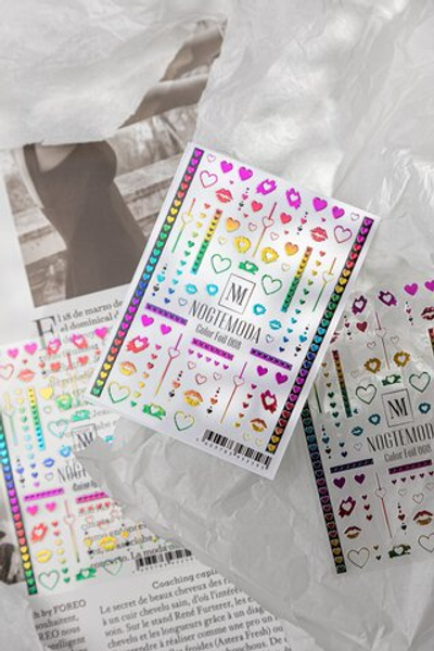 Nogtemoda Наклейки для ногтей Color Foil 008