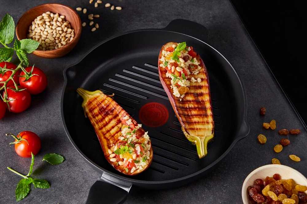 Сковорода-гриль круглая Tefal Easy Chef 26 см E2404055
