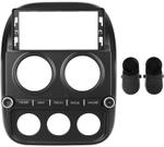Магнитола для Jeep Compass 2011-2015 (рамка LUX) - FarCar монитор 12.3" 2K QLED на Android 14, Быстрая, CarPlay, 4G SIM-слот