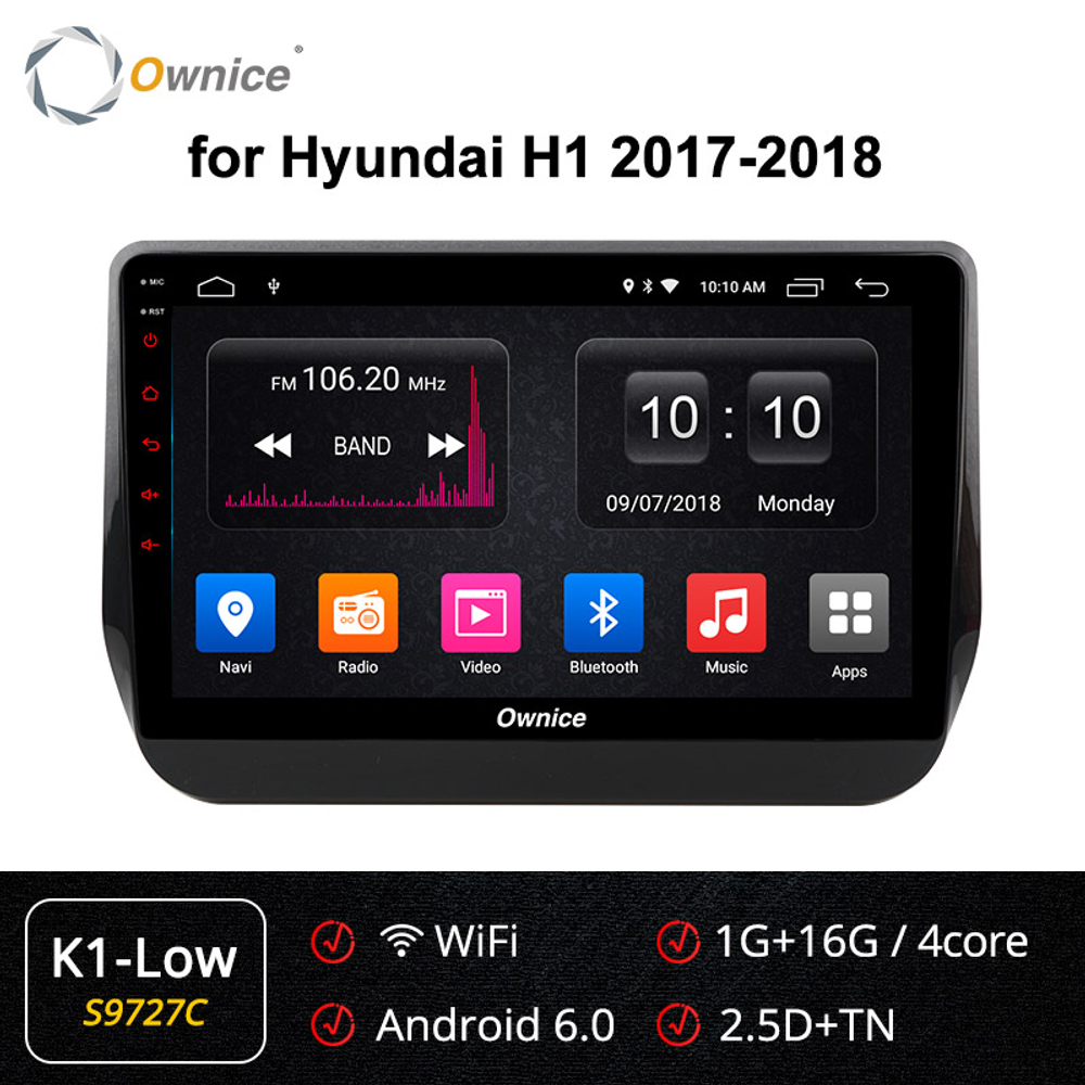 Установочный комплект для HYUNDAI H1 / Grand Starex 2019+  KUBERG OL-9727