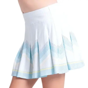 Теннисная юбка для девочки Lucky in Love Lane Skipper - white