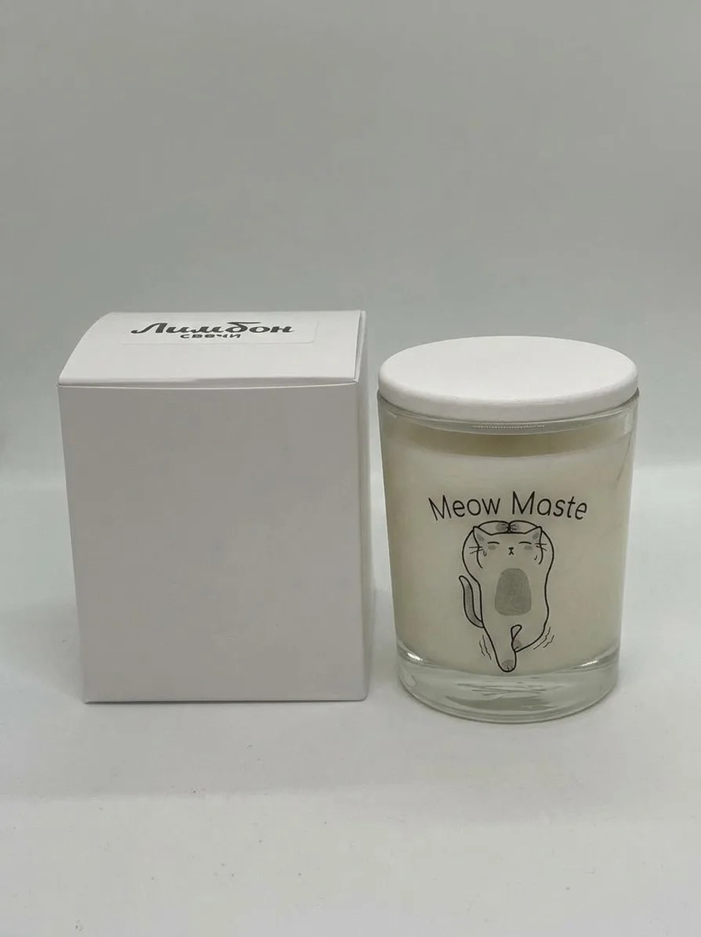 Свеча ароматическая "Meow Maste"