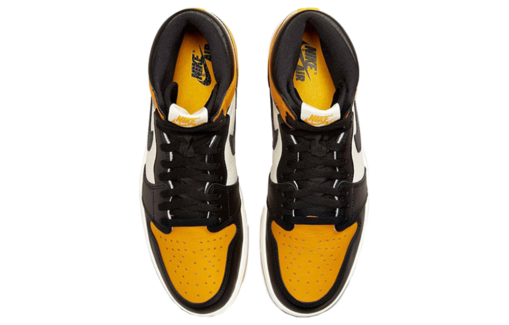 Air Jordan 1 Retro High Og 'Yellow Toe White'