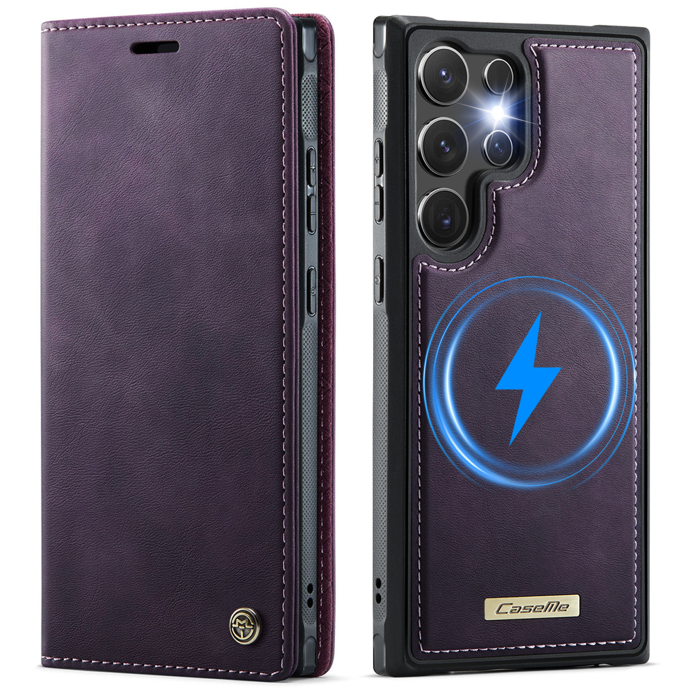 Чехол-кошелек CaseMe 2 in 1 MagSafe Samsung Galaxy S23 Ultra