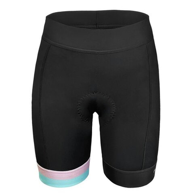 Велошорты 12-818 женские Bondeno S-1251-B15 Mint Women Active 8 panel Shorts с памперсом B15 черные