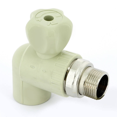 Кран шар.FV-plast  РР для радиаторов  25х3/4"  угловой
