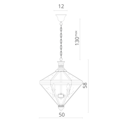 Люстра подвесная Divinare Cono 2015/19 SP-3