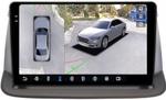 Магнитола для Honda Stepwgn 3 2005-2009 - FarCar BX9-360-9605 монитор 9.5" 2K QLED на Android 13, Быстрая, CarPlay, 4G SIM-слот, 4 камеры в комплекте