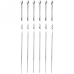 Набор шампуров 6 шт, длина 45 см, ширина 7 мм