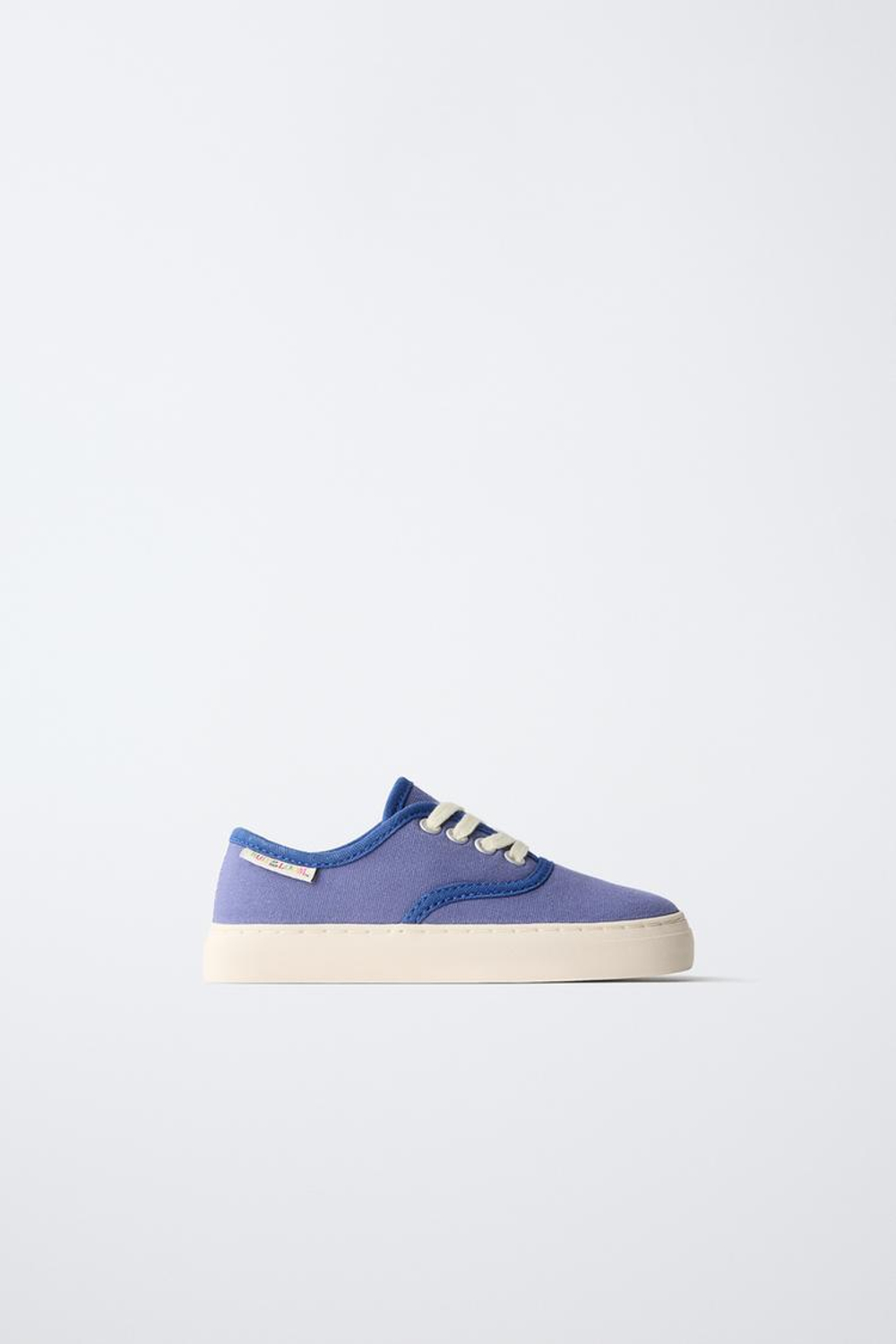 ZARA - FRUIT OF THE LOOM™ ТЕКСТИЛЬНЫЕ КЕДЫ, СИНИЙ