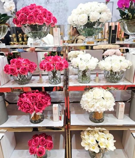 Большой букет пурпурно-розовых роз GRAND BOUQUET MAGENTA, Cote Noire
