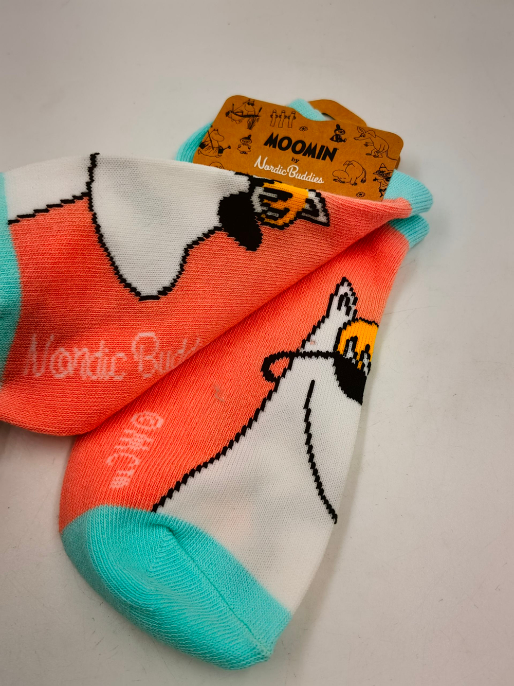 Носки Moomin до щиколотки с изображением Муминов "Мисс Сноркмайден", размер 36-42 (из Финляндии)