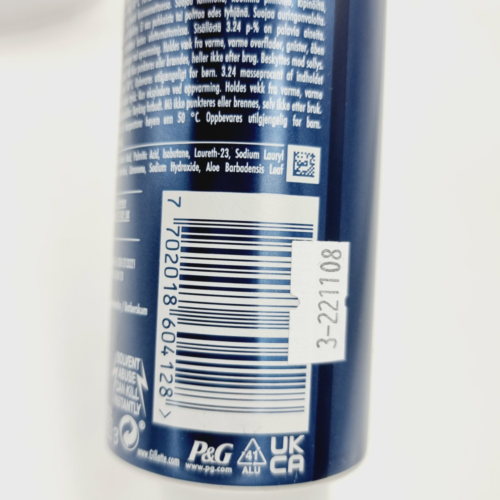 Gillette PRO Sensitive Shave Mousse Пена для бритья для чувствительной кожи, 240 мл