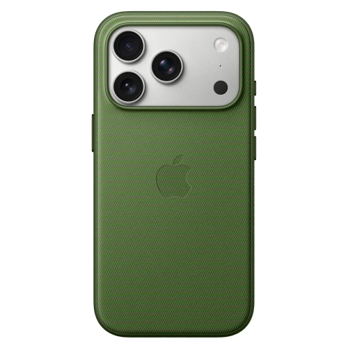 Тканевый чехол Apple TechWoven Case with MagSafe для iPhone 17 Pro, Green