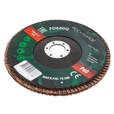 Круг лепестковый керамический торцевой RockForce RF-FD660Q