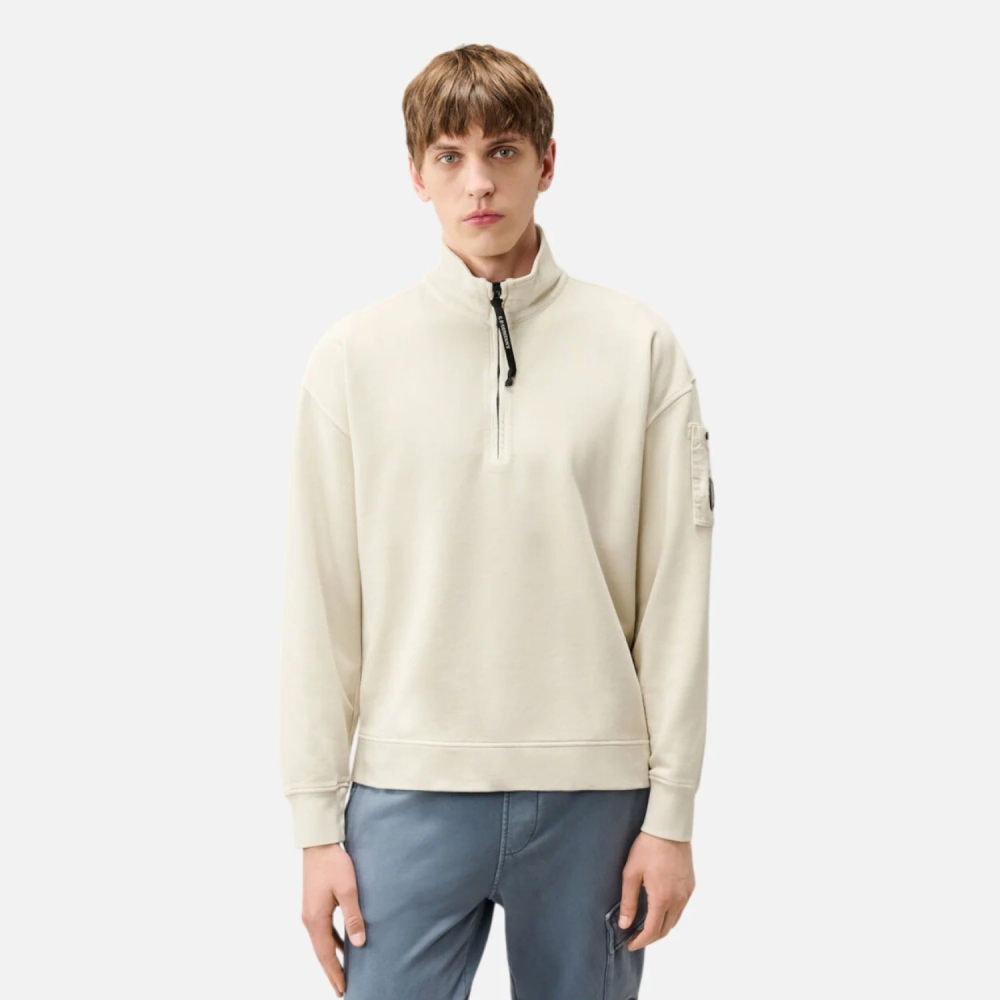 Свитшот Boxy Half Zip Lens