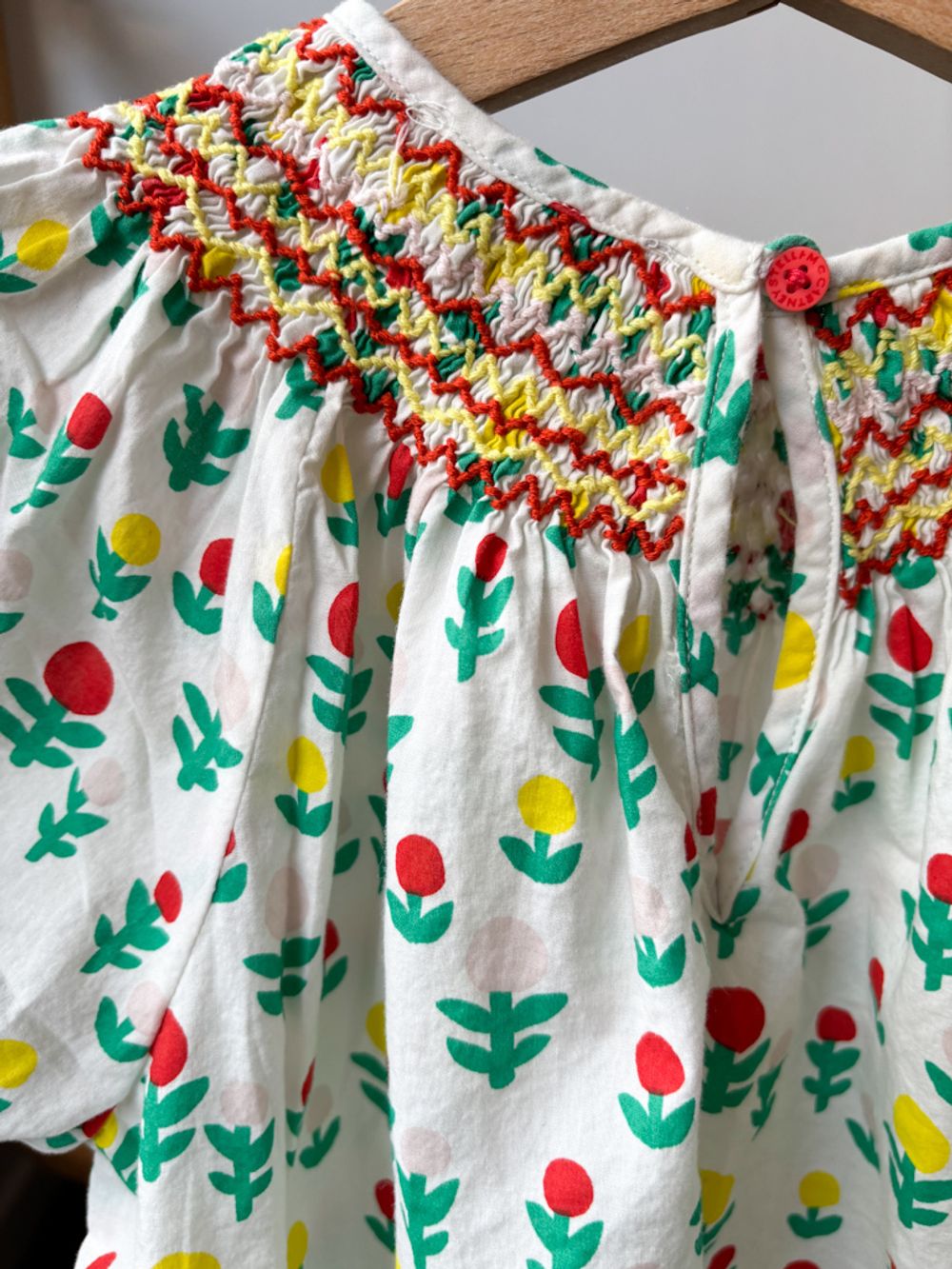 Хлопковая блузка Stella McCartney, 116