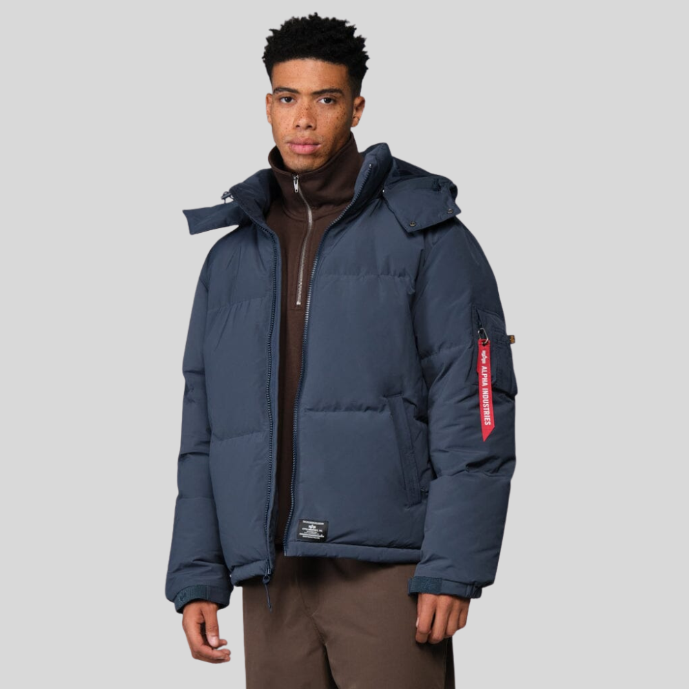 Парка Alpha Industries Hamilton Relaxed Fit Puffer Replica Blue (Синий)