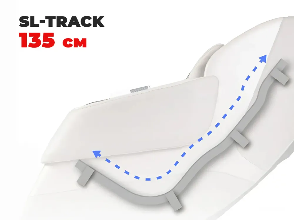Просторное массажное кресло FUJIMO 氣 DISCOVERY 3D XL Серый