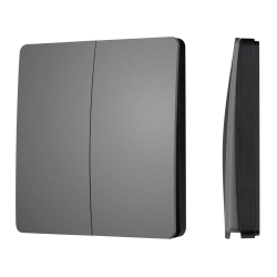 INTELLIGENT ARLIGHT Кнопочная панель KINETIC-801-22-2G-WP-SUF Grey (No battery, IP67, 433Mhz) (IARL, IP67 Пластик, 3 года) 051679