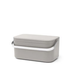 Brabantia Контейнер для мусора Sort & Go 1,8л, серый 230080