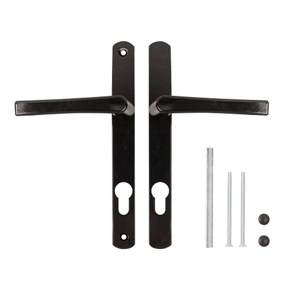 Ручка на планке PUNTO HANDLE.85.25.67-75 RAL 9005 черный /60799/