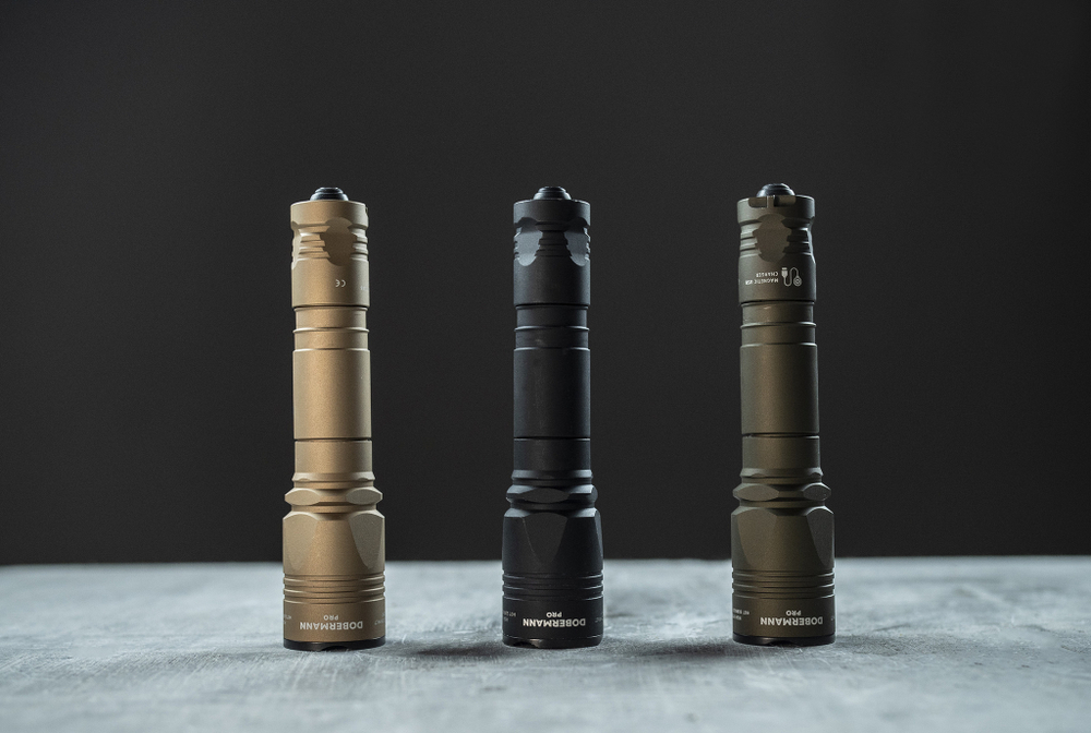 Тактический фонарь Armytek Dobermann Pro Magnet USB Olive (теплый свет)