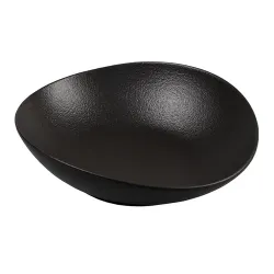 Салатник 1500 мл 27*25 см h7,5 см Wave Up Smooth Black Raw Stellar P.L. Proff Cuisine [1]