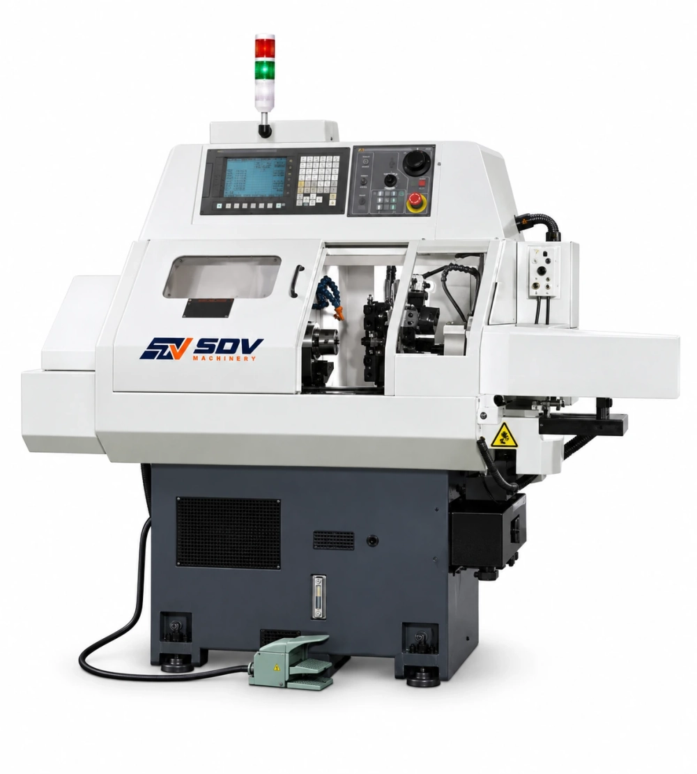 Токарный станок с ЧПУ и наклонной станиной SDV-ENC-03N/SDV-ENC-03N-20