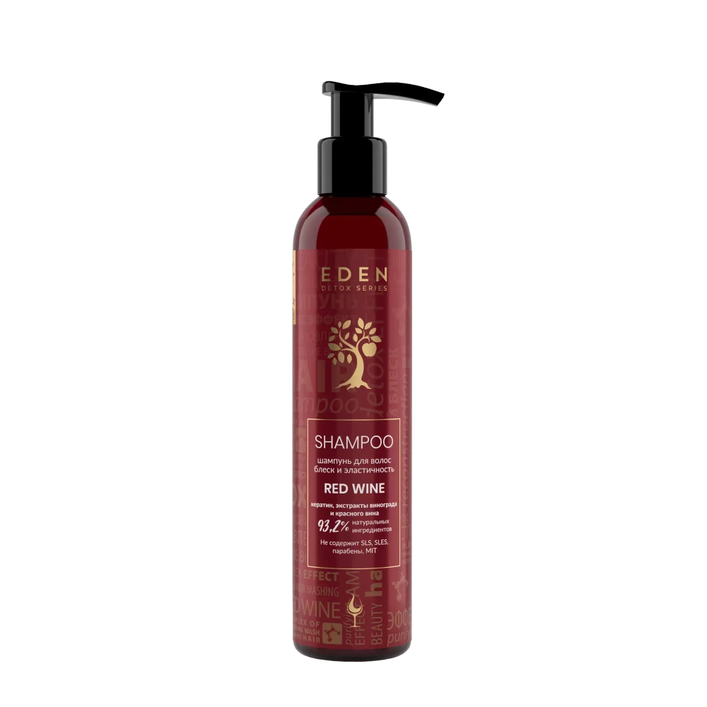 EDEN Detox Red Wine Шампунь для волос 350 мл