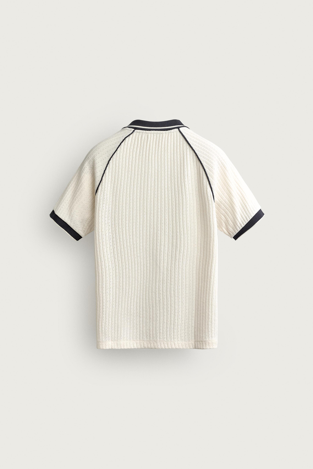 ЖАККАРДОВОЕ ПОЛО В РЕТРО-СТИЛЕ — ZARA