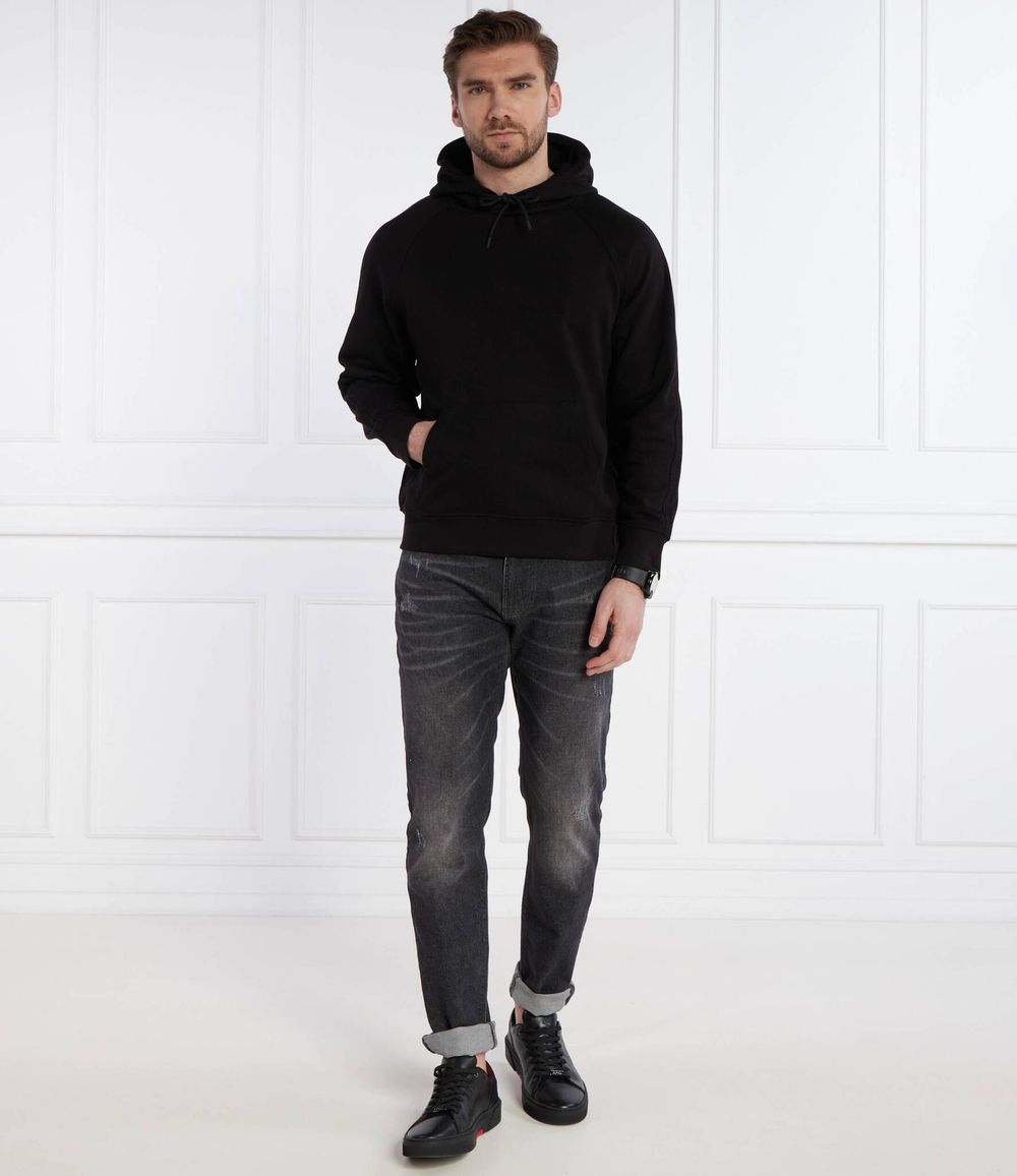 Худи Emporio Armani - черный(3D1M88 1JOQZ)