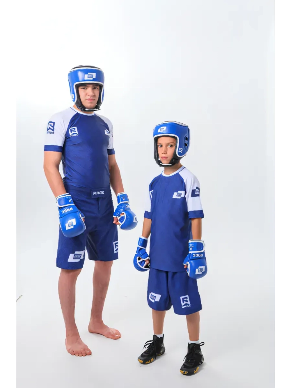 Рашгард Rage MMA Union синий