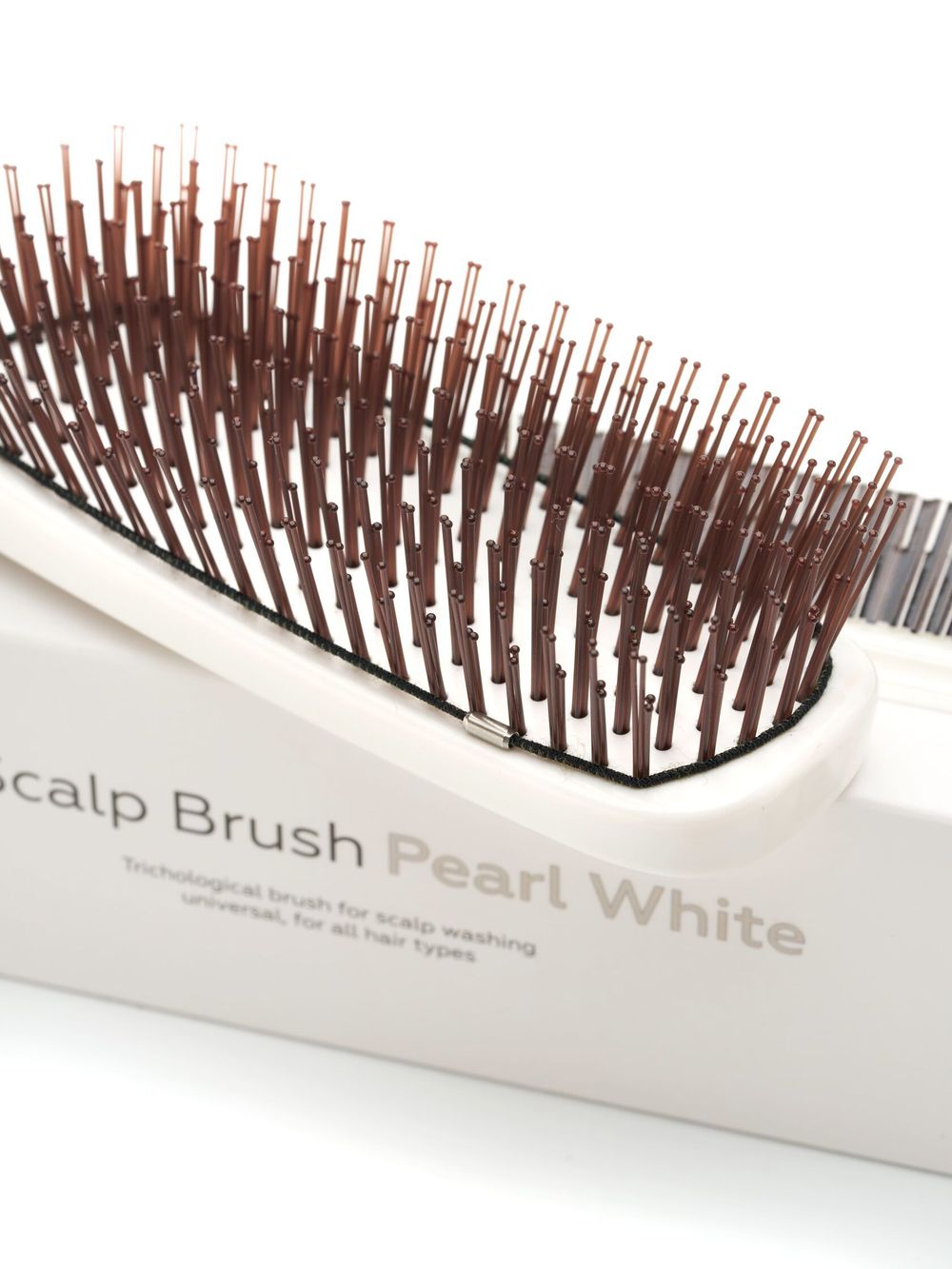 Расческа Majestic Scalp Brush белый жемчуг