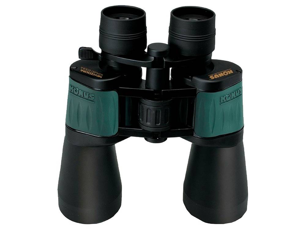 Бинокль Konus NEWZOOM 8-24x50, Porro-призмы, прорезиненный корпус, штативное гнездо, 900г